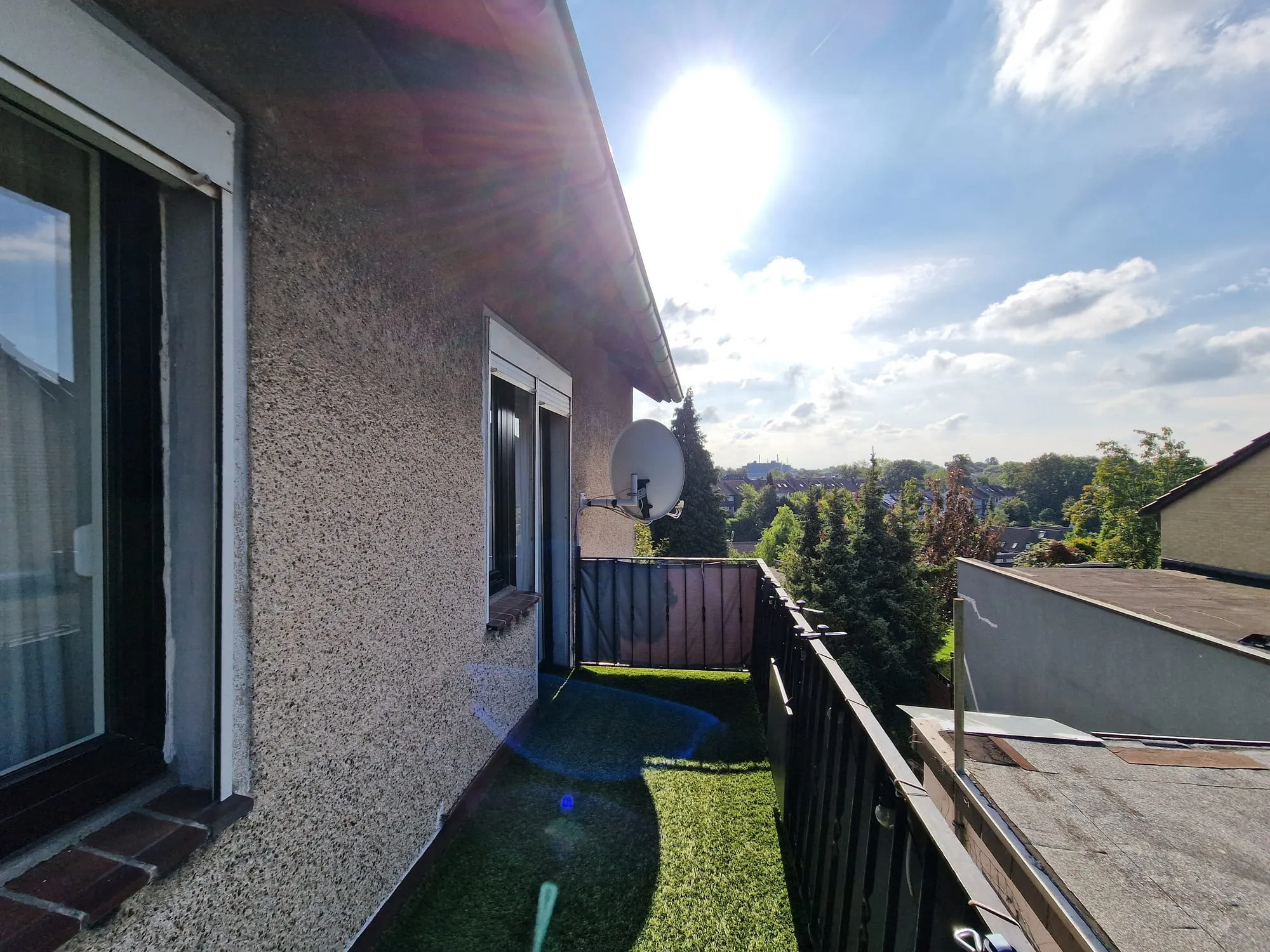 Blick Balkon 1. OG