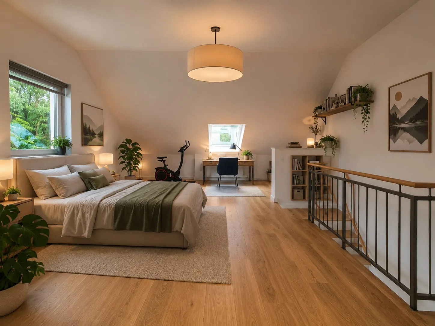 Dachgeschoss Elternschlafzimmer