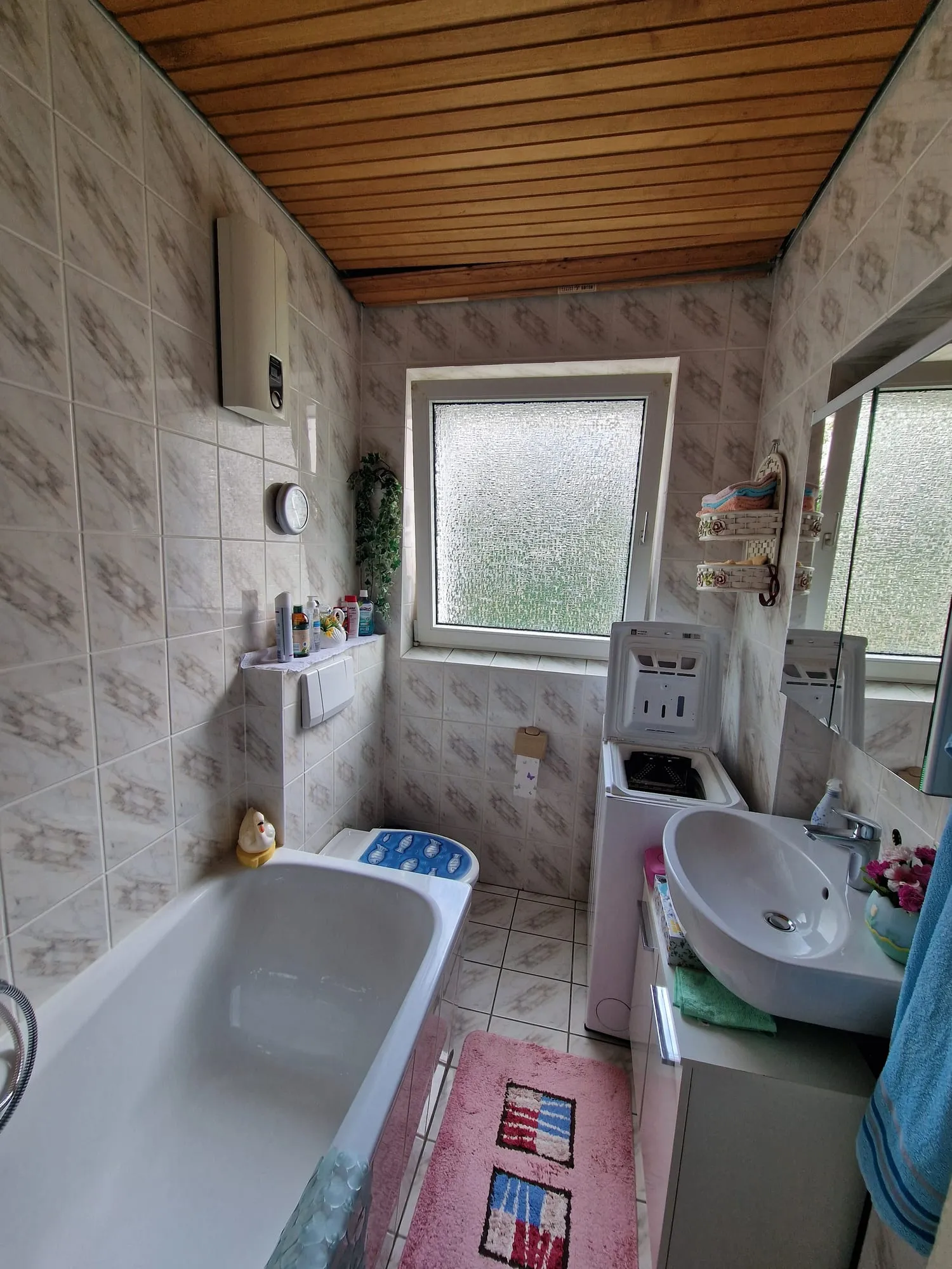 Tageslichtbadezimmer